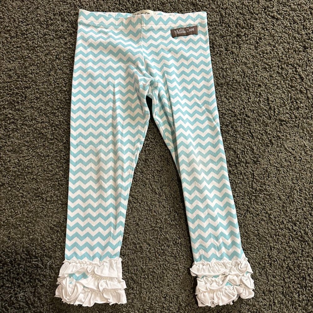 Matilda Jane Chevron Good Hart Watercolor Legging